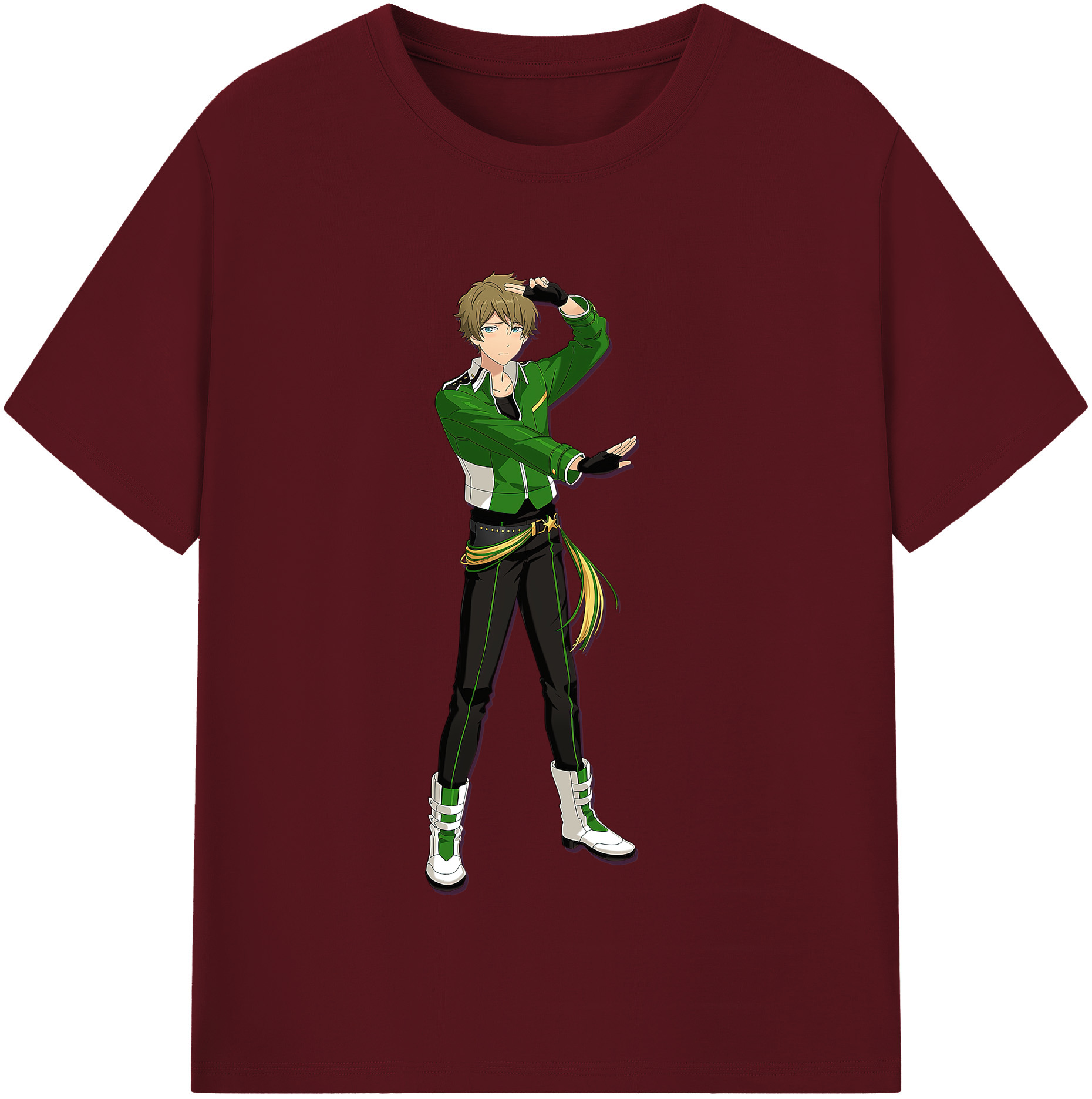 （画像用） あんさんぶるスターズ! Ensemble Stars 綿100％半袖Tシャツ（フロントプリント）